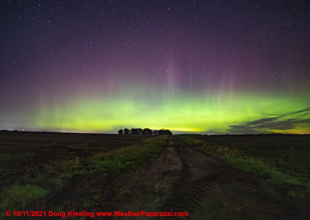 Aurora Borealis over Minnesota